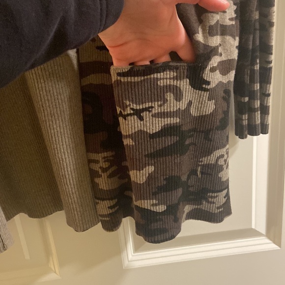 Hooded Camo Sanctuary Cardigan - Picture 3 of 5